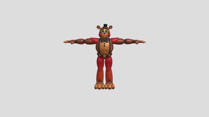 Glamrock Toy Freddy 3.5 3D Model