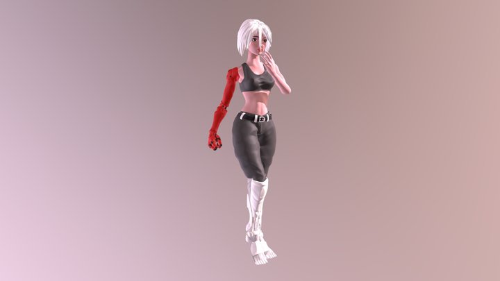 Alpha Angel 3D Model