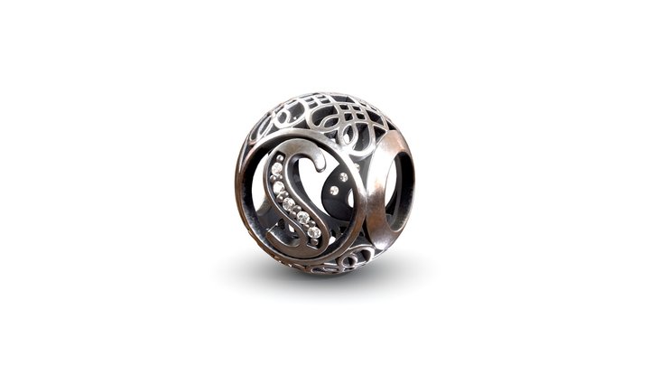 S-letter bead 3D Model