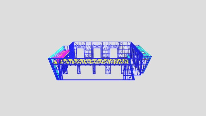 1. Модель - Фасад в г. Геленджик 3D Model