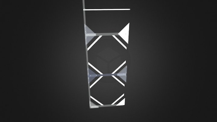 1 Side of Tower 3D Model