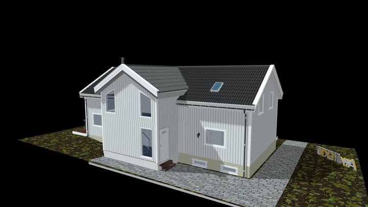 Tor Anders Og Anette  -  ASKIM 3D Model