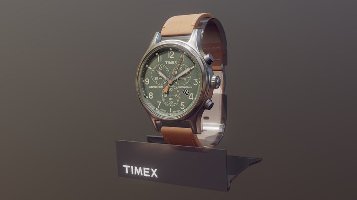 Timex Expedition Watch 3D Model
