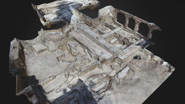 Escavação do Fórum Romano de Beja 3D Model
