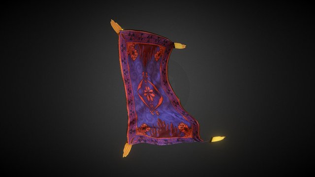 [SGP # 23] Aladdin's Magic Carpet 3D Model