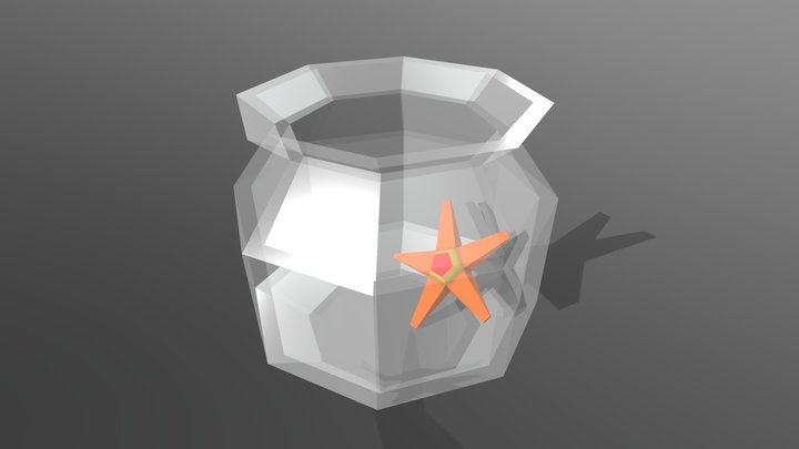 Household Props Challenge Day 1: Fishbowl 3D Model