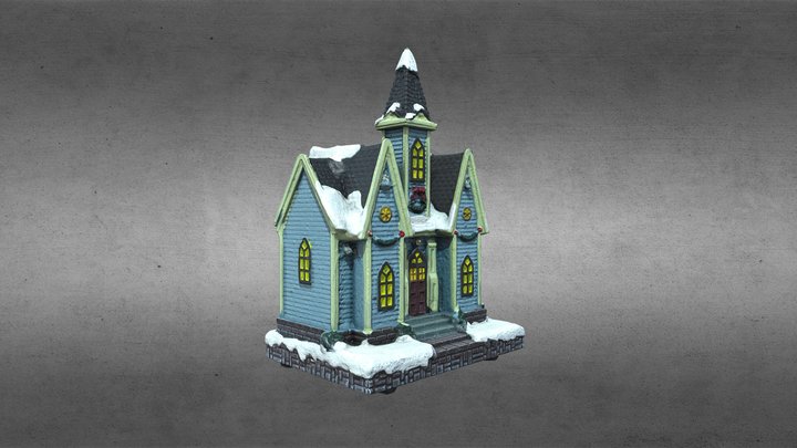Casa de navidad 3D Model