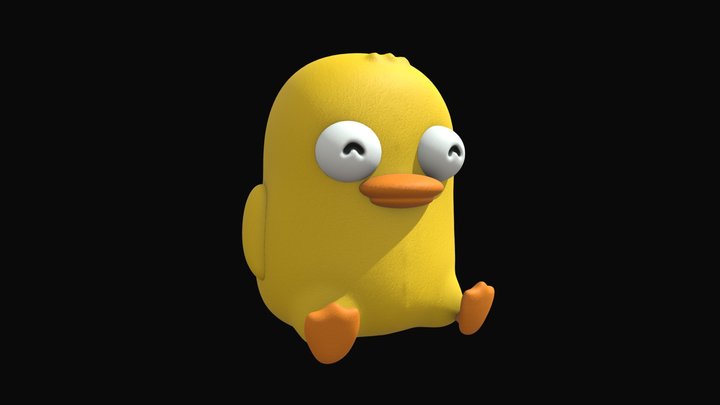 Ducky Momo - Phineas and Ferb 3D Model