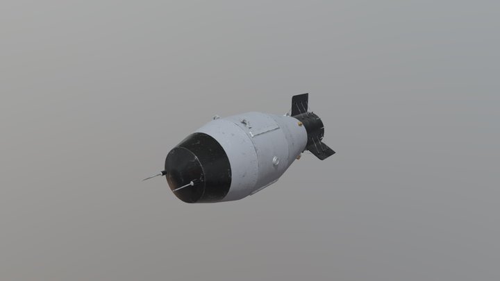 Tsar bomba 3D Model