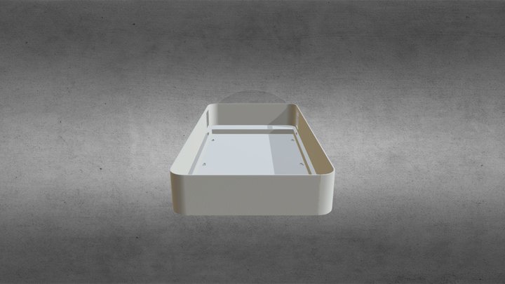 Сборка (задняя крышка) Вариант 3 3D Model