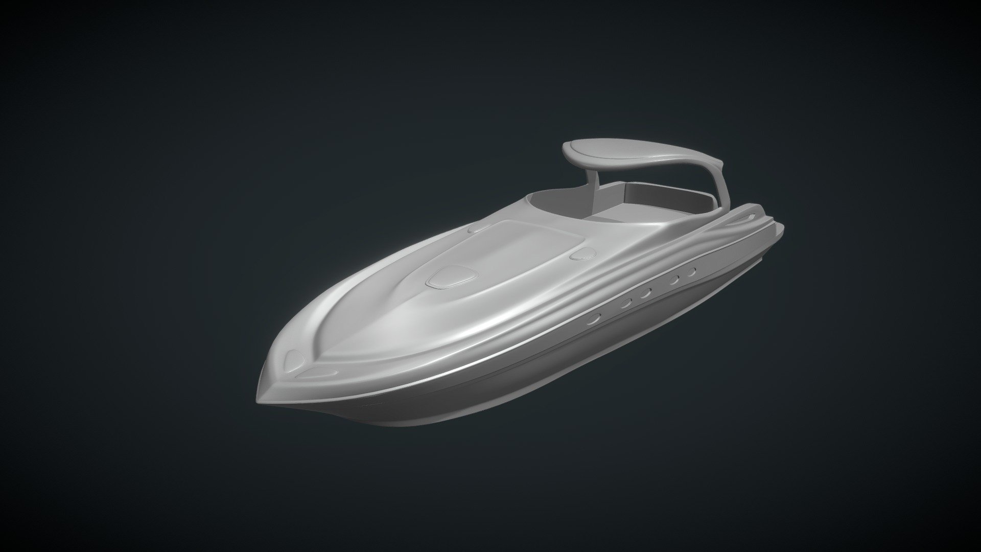 Yacht (3D printable) - Download Free 3D model by Irak Corrales ...