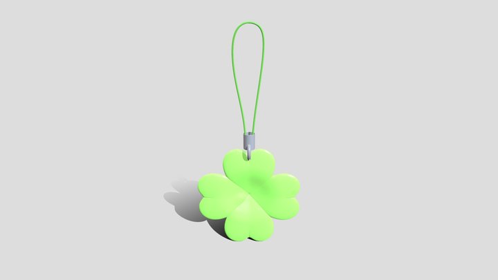 Keychain (Clover) 3D Model