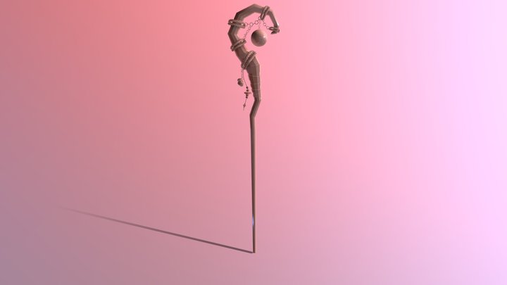 Staff 3D Model