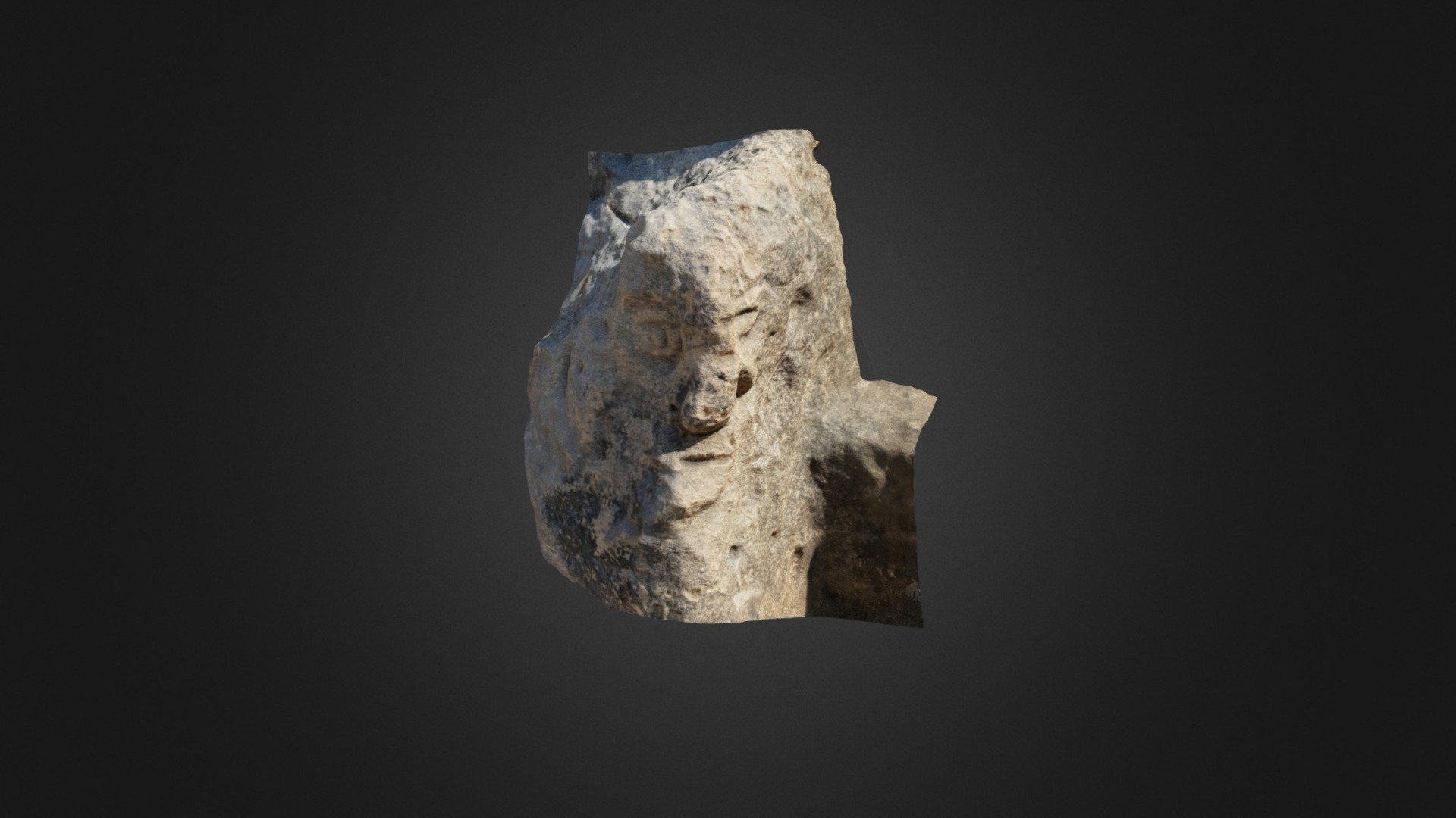 Protome (Roca antica) - 3D model by LADIRE - Laboratorio di Disegno e ...