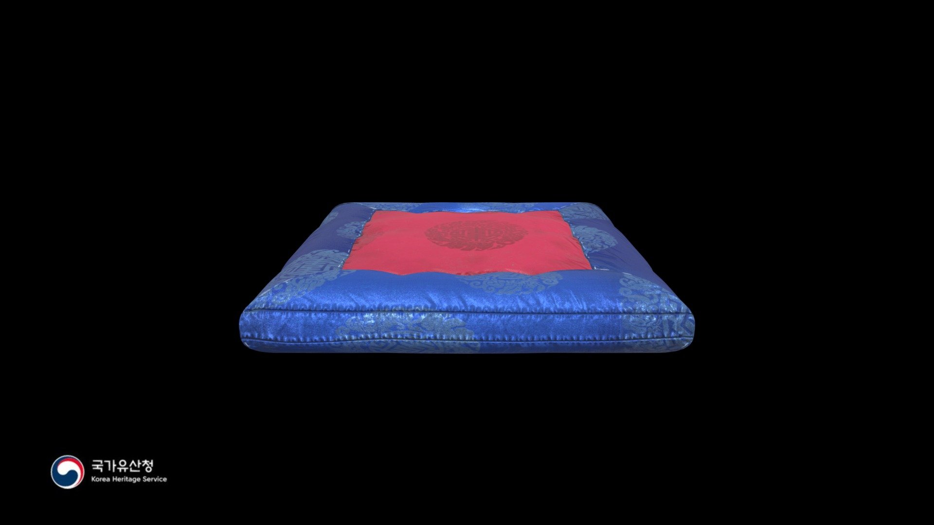 Unhyun_ Floor Cushion - Download Free 3D Model By KOREA HERITAGE ...