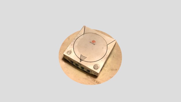 Dreamcast Trnio 3D Model