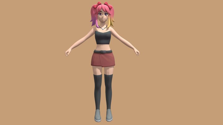 SMG4 - Saiko (Without Jacket) – Modèle 3D gratuit STL