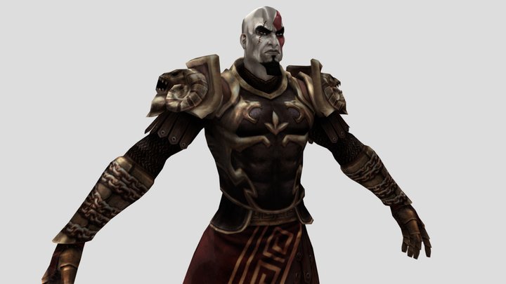 Kratos - God of War 2 3D Model