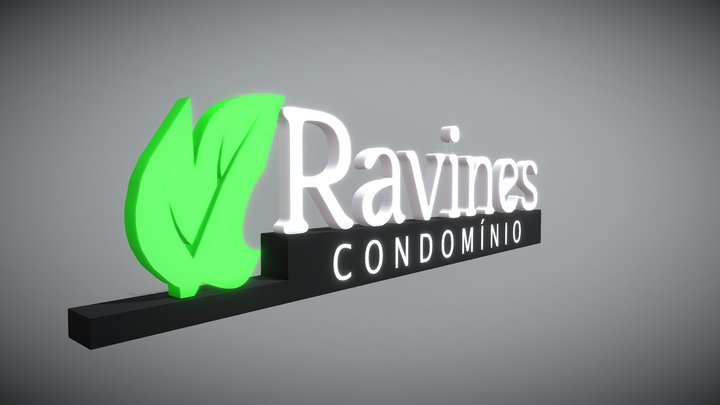 Ravines 3D Model