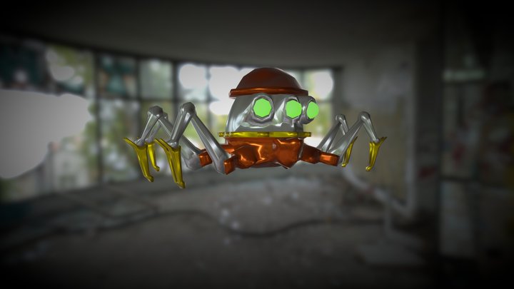 Spider 3D Model