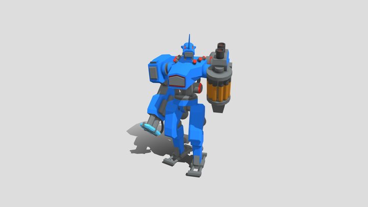 Robotligan Playermodel 3D Model