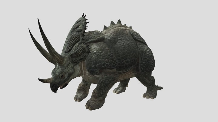 Chrome dino- 3d animated! - Download Free 3D model by the_goobadooba  (@the_goobadooba) [d1e8d87]