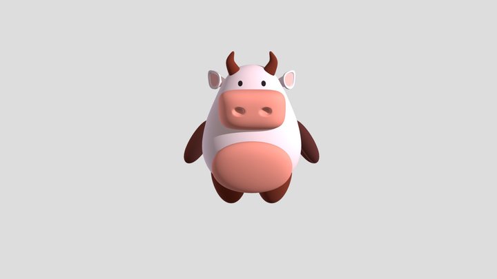 Cow 3D Model
