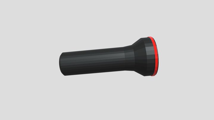 Flashlight 3D Model