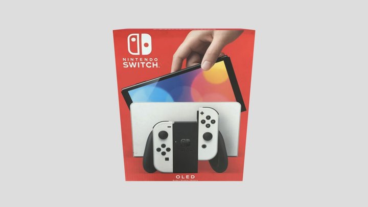 Nintendo switch oled 3D Model
