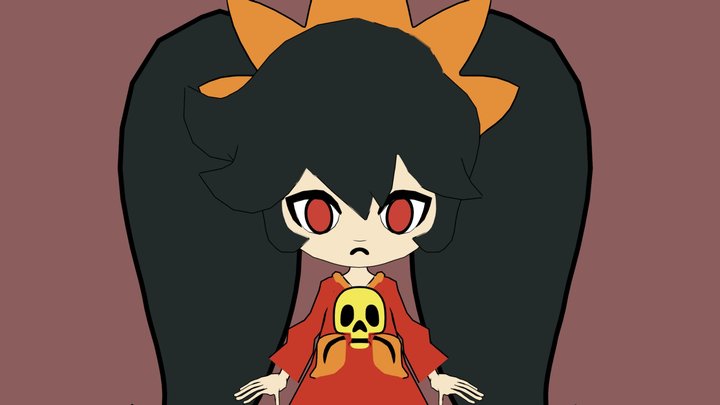 Ashley WarioWare 3D Model