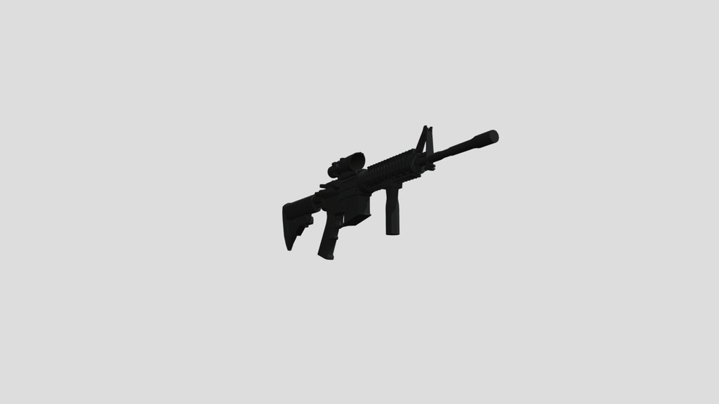 M-4A1 (ACOG) avatar gadget.