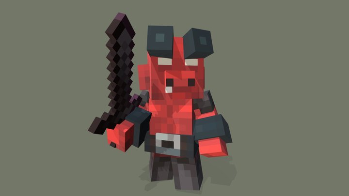 Little Demon 3D Model
