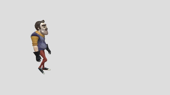 Hello Neighbor 2 (Mr Peterson) 3D Model