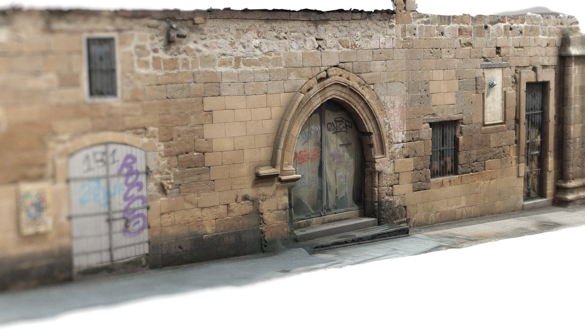 10440320 Arched Extended Building - 3D model by inicosia_cyens [6b09cbe ...