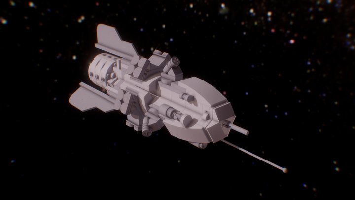 Imperial Remora 3D Model
