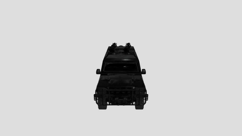 Em Military Vehicle Rigged