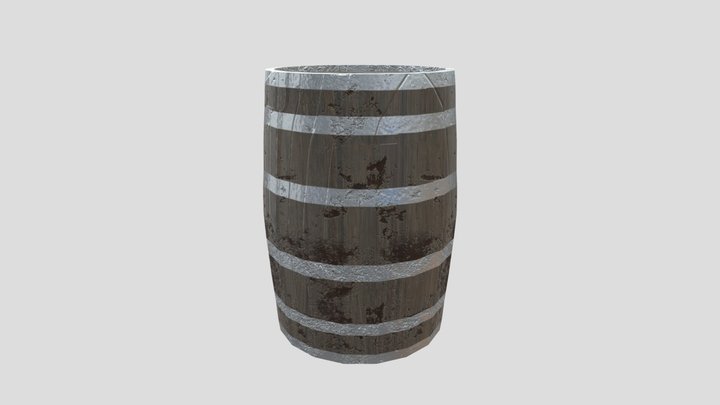 first barrel in 3dsMax