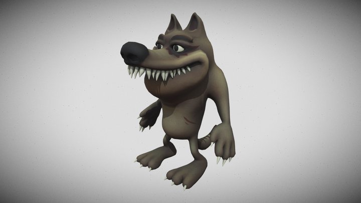 Ulven Ulrik (Ulrik the wolf) 3D Model