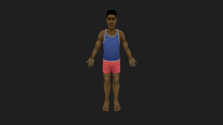 Lawrence Full Body 3D Model