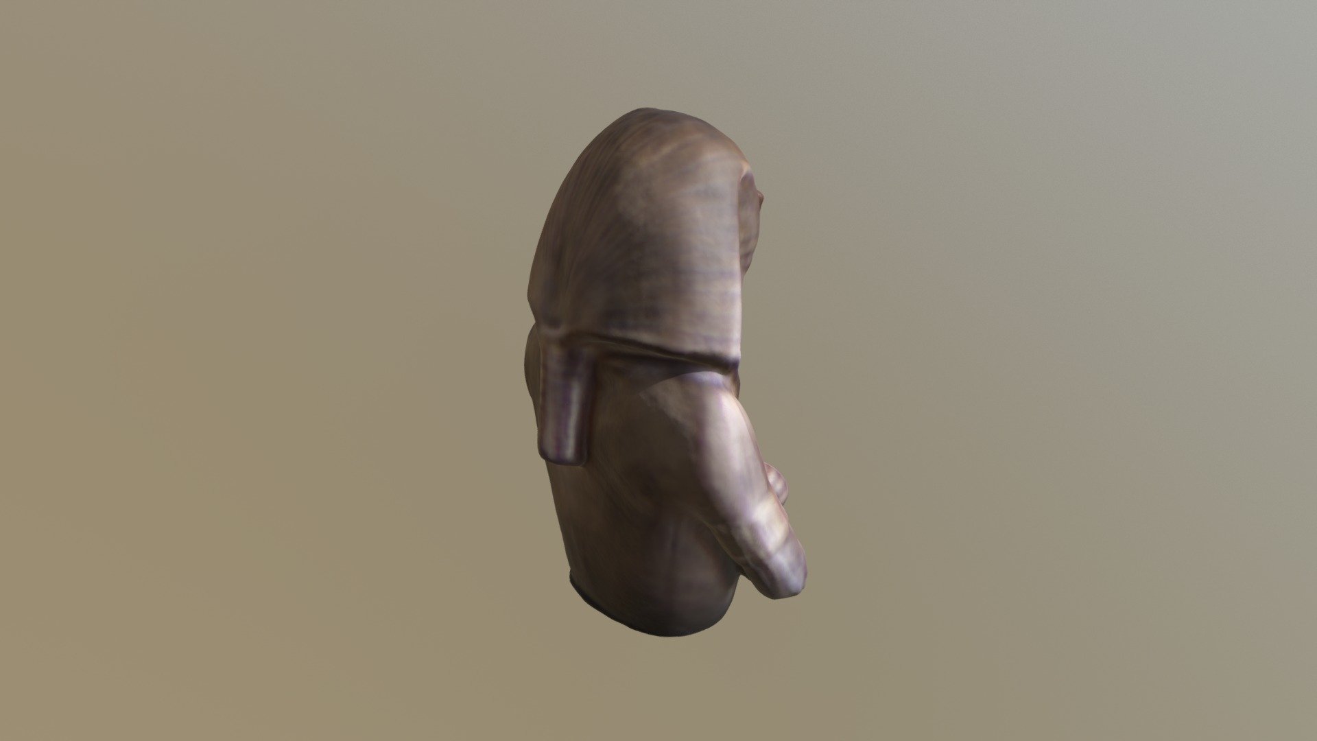 Tutanchamun bust