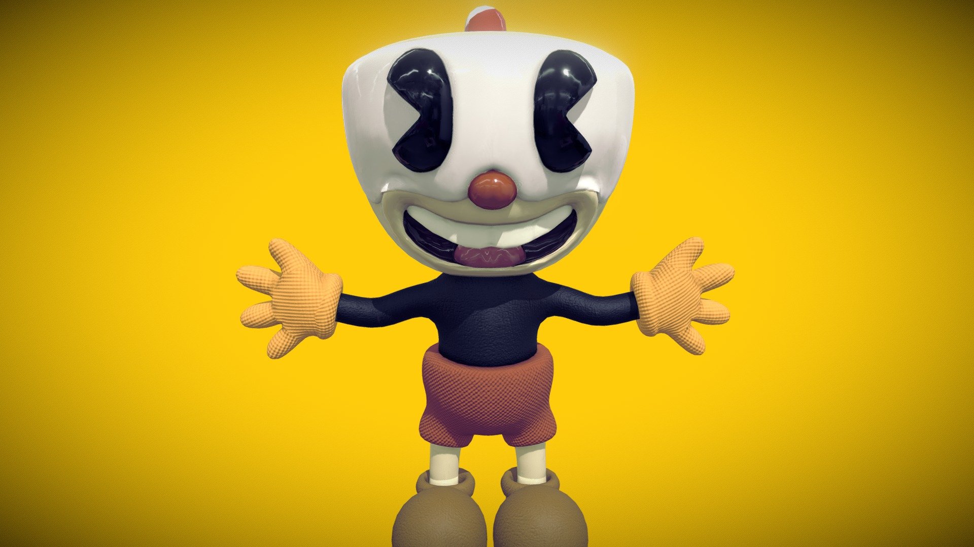CupHead - 3D model by The Amanas (@theamanas) [6b0d64e] - Sketchfab