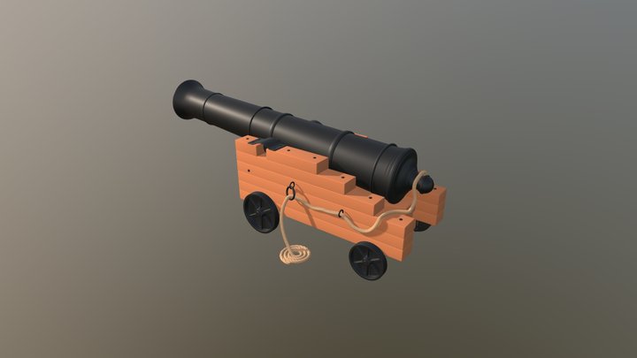 Gun 3D Model