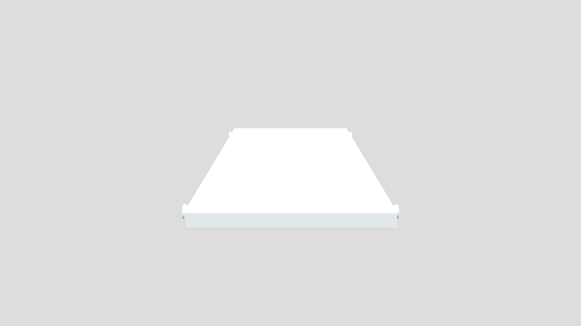 Rough Shape for HDD caddy with screws — Sketchfab embed 3D viewer