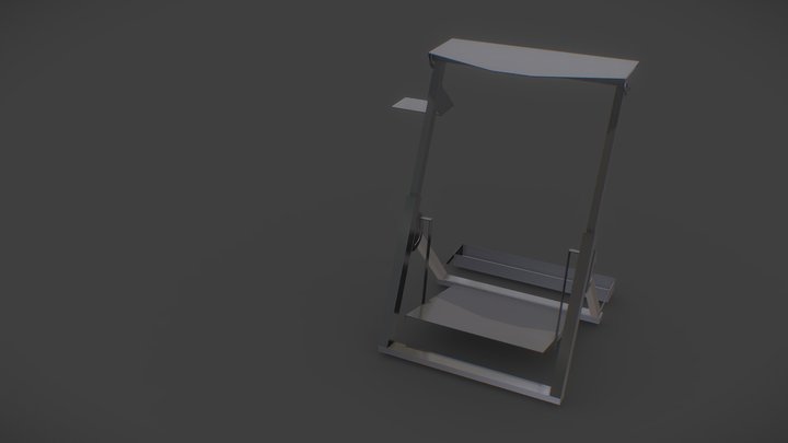 Racing Wheel Stand Logitech g29 3D Model