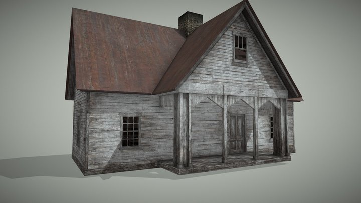 Abandoned building 3D Model