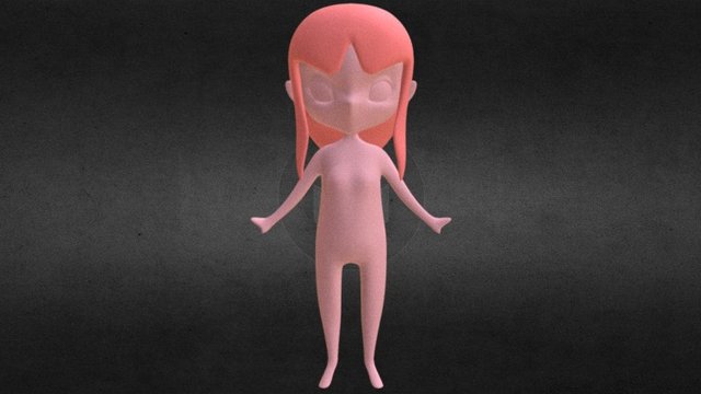 Chica 3D Model