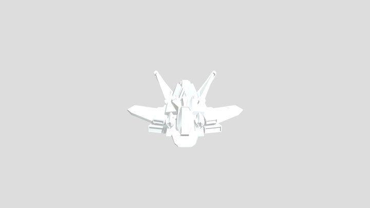 Xerolite Fighter 3D Model