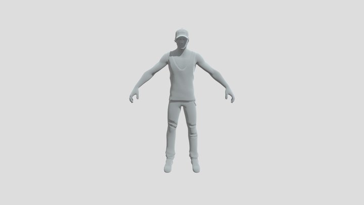 Fortnite Wilder skin 3D Model