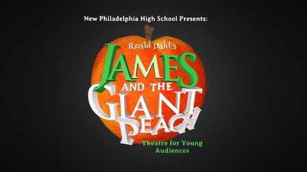 James and the Giant Peach Logo 3D Model