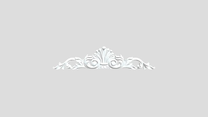 Crown Moulding 3D Model